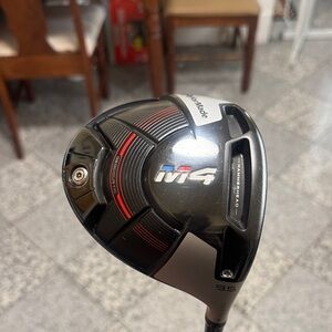 TaylorMade M4 Driver in Black and Silver